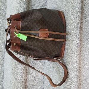 Celine Drawstring Bucket Bag Authentic